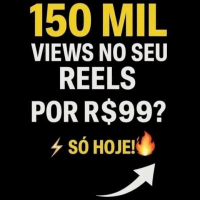 Divido no PERFIL 150K DE VISUALIÇÕES / 150K DE VIEWS SÓ HOJE PROMOÇÃO