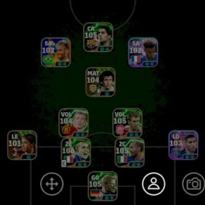 Conta do efootball com +3k de força com neymar da copa 2014 e suarez