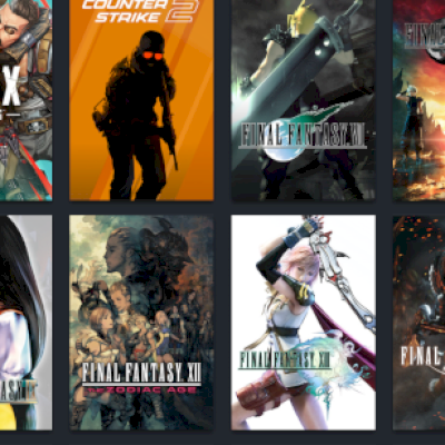 Conta Steam Focada em Final Fantasy e Apex