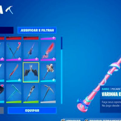 CONTA FORTNITE COM SKINS