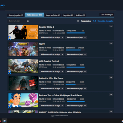 VENDO CONTA STEAM VARIOS JOGOS E HORAS, VAC EM CS COM ITENS! LVL 51