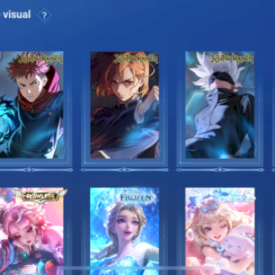 CONTA DIAMANTE IV, NÍVEL 146, COM A COLEÇÃO DE JUJUTSU KAISEN COMPLETA !