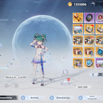 Conta de tower of fantasy