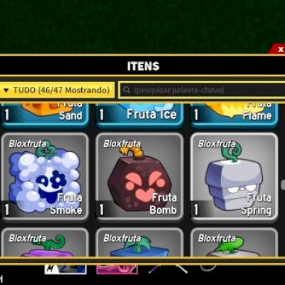 Conta de blox fruits com CDK e god human