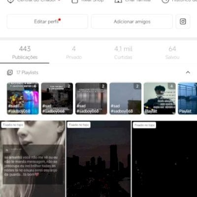 Conta com mais de 30k