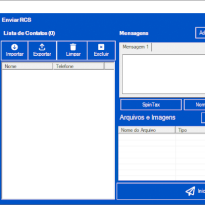 Sistema de Envio SMS RCS