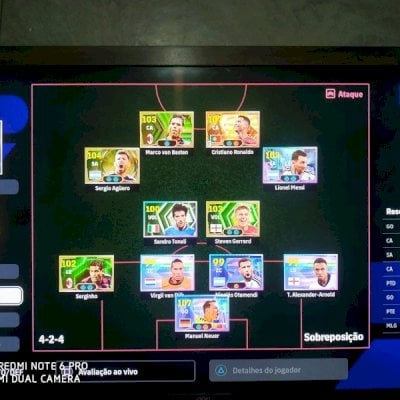 CONTA EFOTTBAL PLAYSTATION
