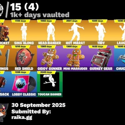 CONTA FORTNITE OG SEASON 3 FULL COM 113 SKINS