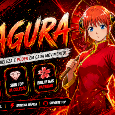 CONJUNTO KAGURA LV 15OU+  +TROCA NICK + 20K OURO [NO SEU EMAIL]