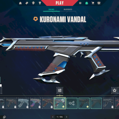 Conta Valorant com skins de faca e vandal,R$500