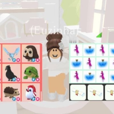 Pets e Itens Adopt Me! | FR, NFR, R, Poções e Certificados