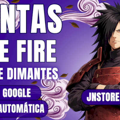 CONTAS FF Com SKINS E DIAMANTES | UMP ATRIBUTADA | FULL ACESSO PRONTA RANK!