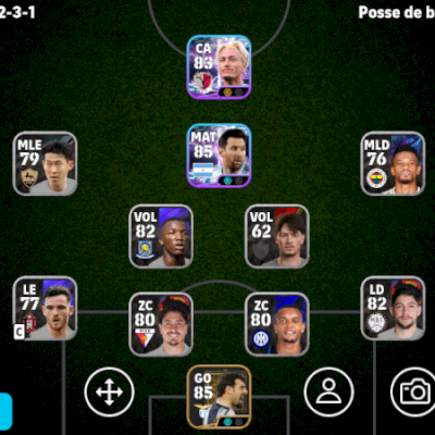 Conta Efootball com Peruzzi 103 e Yuki Suzuki 105