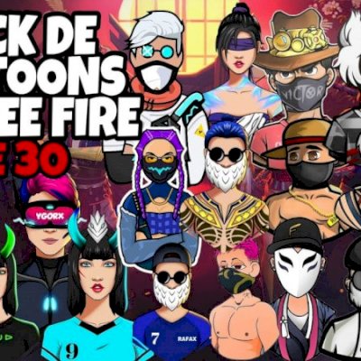PACK DE CARTOONS DE FREE FIRE MAIS BARATO - DOWNLOAD