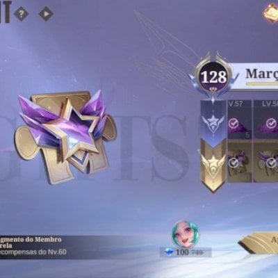 Conta com mais de 200 skins e membro estrela