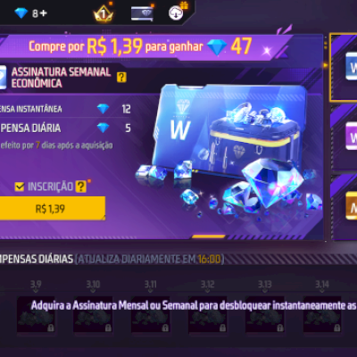 Vendo conta do FF top