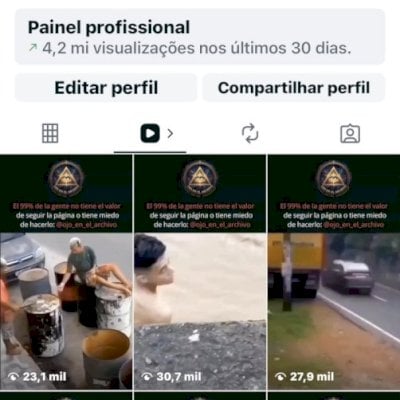 CONTA INSTAGRAM VIRAL ENGAJADA