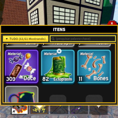 Vendo conta de blox fruts