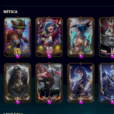 vendo conta main yasuo de lol muito recheada