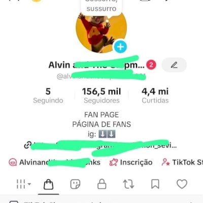 Conta TikTok 156k seguidores reais!!