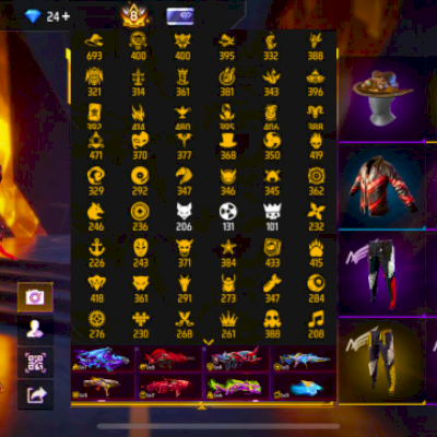 CONTA GEMADONA FULL PASSE PRIME 8 1100 PEITORAIS RARO