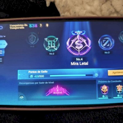 Vendo conta 101 heróis, 156 skins