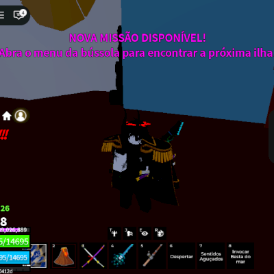 CONTA BLOX FRUITS GEMADA 15 M DE BOUTY