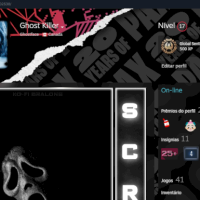 CONTA STEAM DBD + DE 41 JOGOS