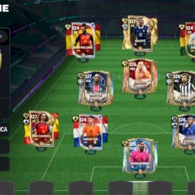CONTA DE FC MOBILE GER 128 POTENCIAL 129