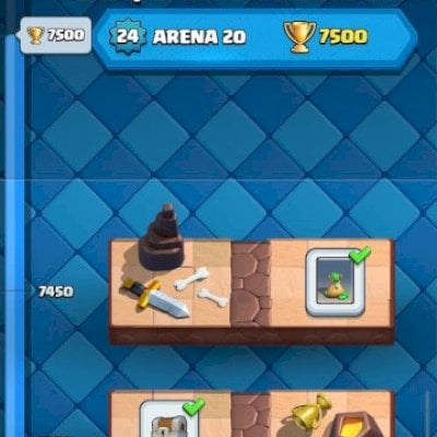 Conta de Clash Royale