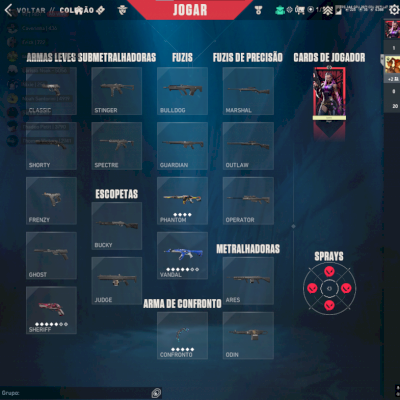 CONTA VALORANT FULL ACESS