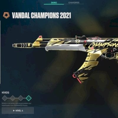 CONTA PLATINA 3, EX ASCENDENTE 03 PACOTES CHAMPIONS, + DE 50 SKINS