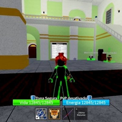 Conta blox fruits levei max