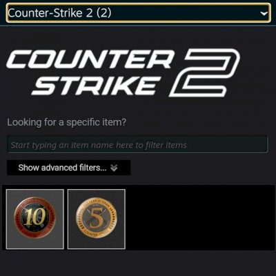 CS2 COM MEDALHAS 5 E 10 ANOS | STEAM 19 ANOS | LEVEL 12diamante