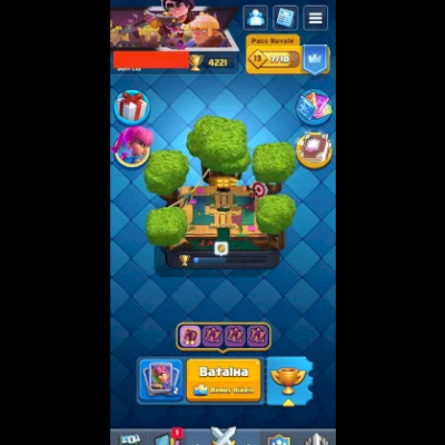 Conta clash royale full acesso  4200 troféus  preço extremamente negociavel