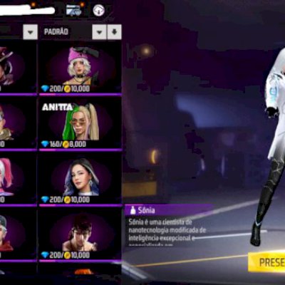 Qualquer Personagens baratinho