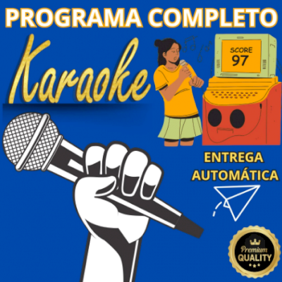 Karaokê Plus Completo com Pontuação  - Entrega Automatica