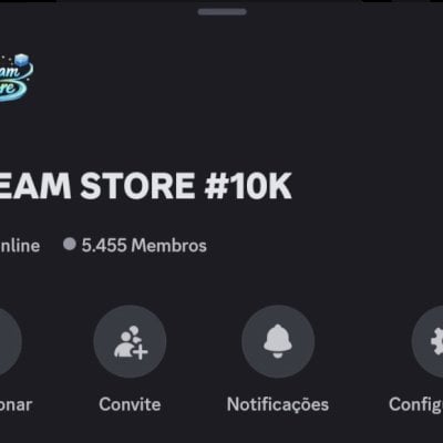 Servidor do Discord com 5k de membros