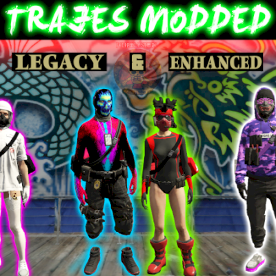 TRAJES MOD MASCULINOS E FEMININOS | GTA Online LEGACY E ENHANCED [PC]