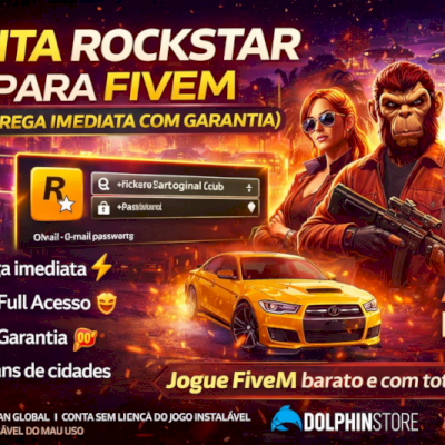 [2026] Conta Rockstar para FiveM (Entrega imediata)