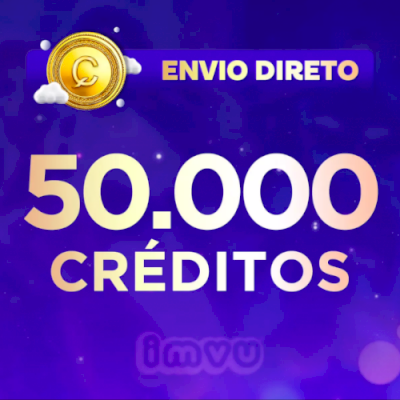 50,000 CRÉDITOS IMVU ENVIO DIRETO