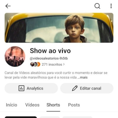 Vendo conta do YouTube