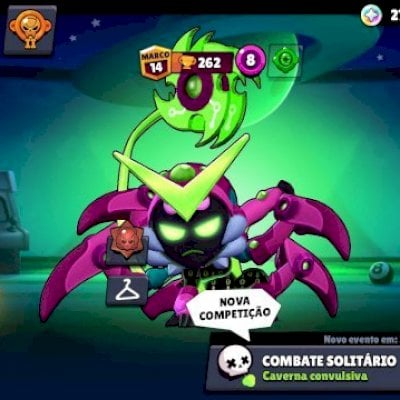 Conta Brawl stars com Shelly estelar