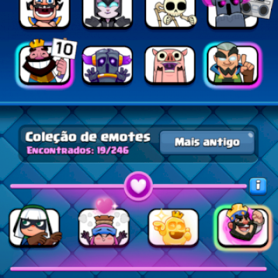 Conta completa Clash Royale