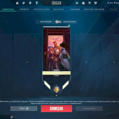 conta valorant ouro 3 nivel 53