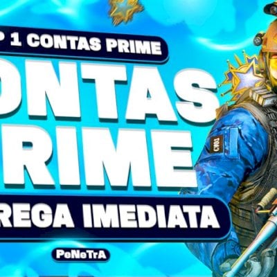 CONTAS CS2 PRIME + PREMIER + MEDALHAS