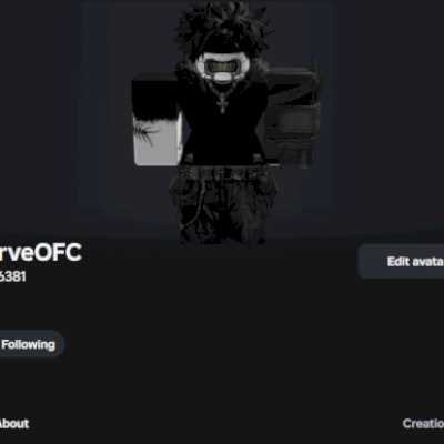 Conta de Roblox com tudo do popular atual.