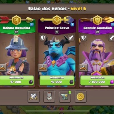 Conta Clash of Clans, cv12