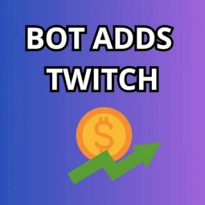 Bot twitch Ads-gere receitas nos anúncios!