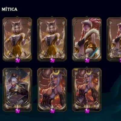 Conta LOL 154 skins